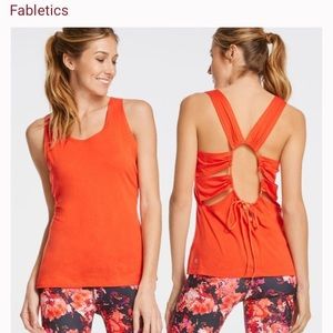Fabletics 3-peice Set: Capri, sports bra and tank